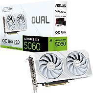 ASUS DUAL GeForce RTX 5060 8G OC WHITE - Graphics Card