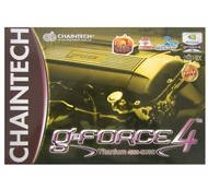 CHAINTECH GX82-128, NVIDIA GeForce4 Ti4800SE, 128 MB DDR, AGP8x, DVI, software - 