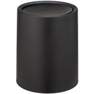 Wenko Garbage bin Atri 6 L, black - Rubbish Bin