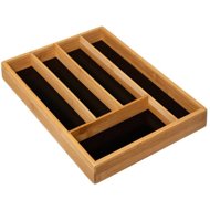 5five Simply Smart Drawer Sideboard, bamboo, 34 × 25 × 4.5 cm - Cutlery Tray