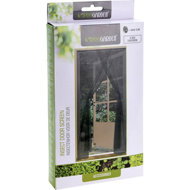 ProGarden Mosquito net for door, black, 75 × 220 cm - Insect Screen