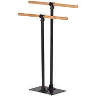 Wenko Bathroom towel rail Forli, with bamboo finish - Towel Rack