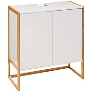 5five Natureo under-basin cabinet, 70 × 33 × 80 cm, white - Bathroom Cabinet