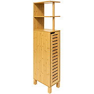 5five Bamboo narrow bathroom cabinet Sicela, 30 × 19 × 120 cm - Bathroom Cabinet