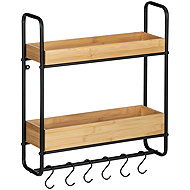Wenko Wall shelf with hinges Loft, two-level - Shelf