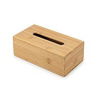 BOXIMO Bamboo tissue box Sovo, 25 × 13 cm - Tissue Box