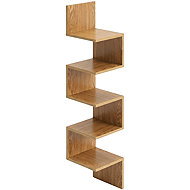 Edaxo Wall shelf Vico, 22 × 119 cm, brown - Shelf