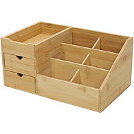 BOXIMO Bamboo organizer with compartments Sola - Storage Box