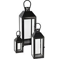 ProGarden Set of Metal Decorative Lanterns, 3 Sizes in a Set - Lantern