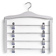 Zeller Držák na sukně a šaty, 4 věšáky, bílý - Hanger
