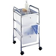 Wenko Koupelnový vozík na kolečkách Messina - Shelving Unit