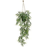 Atmosphera Závěsný bambus v květináči Liora, 67 cm - Artificial Flower
