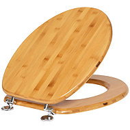 5five Simply Smart Dřevěné WC prkénko, 100% bambus - Toilet Seat