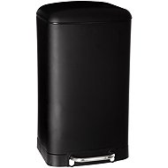 5five Simply Smart Odpadkový koš s víkem, koš na odpadky, černý, 32 × 61 × 34 cm - Rubbish Bin