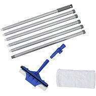 Maximex Window Squeegee Maxi + Long Folding Handle, working reach up to 5.32m - Window Squeegee