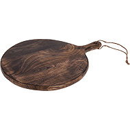 Home Styling Collection Round Serving Board, Mango Wood, 40cm - Serving Board