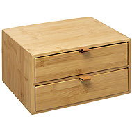 5five Simply Smart Úložný box se zásuvkami, bambusový - Storage Box