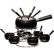 5five Simply Smart Rotating Fondue Set for 6 People, Ceramic - Fondue