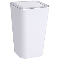 Wenko Candy WHITE Waste Bin - 6L - Rubbish Bin