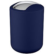 Wenko Brasil Waste Bin, Blue - 2L - Rubbish Bin