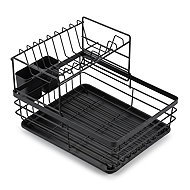 BOXIMO Foldable two-tier dish drainer, 49 × 31 × 28 cm - Draining Board
