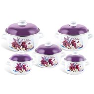 EDENBERG enamel pot set EB-1879, 10 pieces - Kitchenware Set