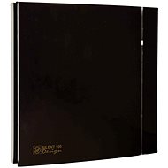 Soler&Palau SILENT 100 CZ Design Black 4C bathroom, black - Bathroom Exhaust Fan