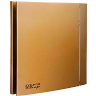 Soler&Palau SILENT 100 CZ Design Gold 4C, gold - Bathroom Exhaust Fan