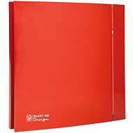 Soler&Palau SILENT 100 CRZ Design Red 4C bathroom, red - Bathroom Exhaust Fan