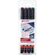 EDDING 142 M OHP pen, 4 színből álló készlet - Jelölőfilc