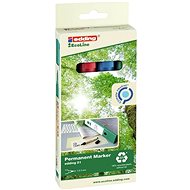 EDDING EcoLine 21 Permanentmarker - 4 Farben - Marker-Set
