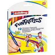 EDDING dětské, 15, sada 12 barev - Fixy