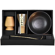 Edo Japanese Matcha set Kurobizen - Tea Set