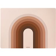 Eeveve Place mat Vinyl - Retro Lines Brown - Placemat