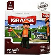  IGRÁČEK - Popelář with accessories  - Game Set