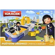 Igráček - Postbeamten mit den Pfosten und Zubehör - Figur