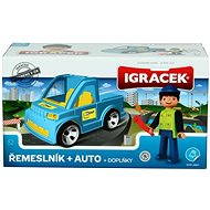  IGRÁČEK - Artisan car and Accessories  - Game Set