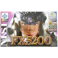 MSI MS-8911 (FX5200-TRD128) NVIDIA GeForce FX-5200 128 MB DDR AGP8x DVI Rem. cntrl. - 