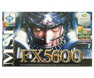 MSI MS-8912 (FX5600-TD128) NVIDIA GeForce FX-5600 128 MB DDR AGP8x DVI - 