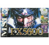 MSI MS-8912 (FX5600-VTDR128) NVIDIA GeForce FX-5600 128 MB DDR AGP8x VIVO Rem. cntrl. - 