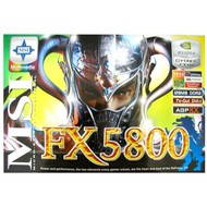 MSI MS-8904 (FX5800-TD8X) NVIDIA GeForce FX-5800 128 MB DDR AGP8x DVI - 