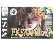 MSI MS-8938 (FX5700Ultra3-TD128) NVIDIA GeForce FX-5700U 128 MB DDR3 AGP8x DVI - 