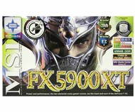 MSI MS-8937 (FX5900XT-VTD128) NVIDIA GeForce FX-5900XT 128 MB DDR AGP8x VIVO DVI - Graphics Card