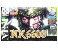 MSI MS-8981 (NX6600-TD512E) NVIDIA GeForce nx6600 512 MB DDR2 PCIe x16 DVI - Graphics Card