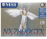 MSI MS-V801 (NX7800GTX-VT2D256E) NVIDIA GeForce nx7800GTX 256 MB DDR3 PCIe x16 SLi 2xDVI - Graphics Card
