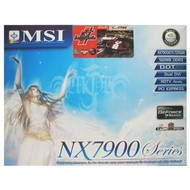 MSI MS-V801 (NX7900GTX-T2D512E) NVIDIA GeForce nx7900GTX 512 MB DDR3 PCIe x16 SLi 2xDVI - Graphics Card