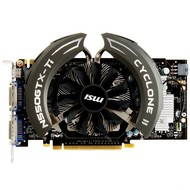 MSI N550GTX-Ti Cyclone II 1GD5/OC - Graphics Card