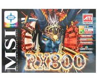 MSI MS-8976 (RX800Pro-VTD256) ATI Radeon X800Pro 256 MB DDR3 AGP8x VIVO DVI - Graphics Card