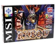 MSI MS-8980 (RX800XT-VTD256E) ATI Radeon X800XT 256 MB DDR3 PCIe x16 VIVO DVI - Graphics Card