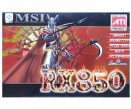 MSI MS-8980 (RX850XT-TD256E), ATI Radeon X850XT 256 MB DDR3 PCIe x16 DVI - Graphics Card